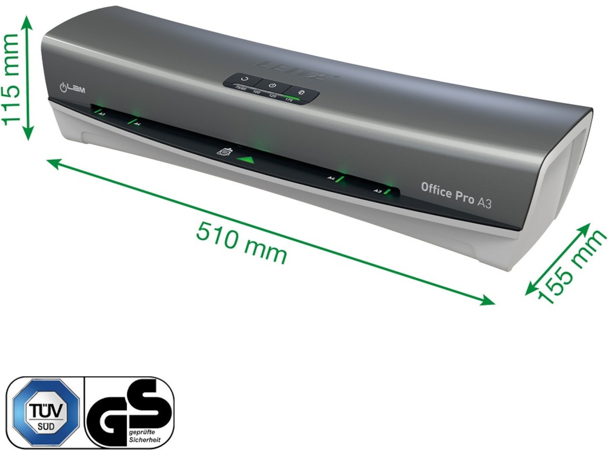 Leitz lamineringsmaskin iLAM Office Pro A3 Lamineringsmaskiner