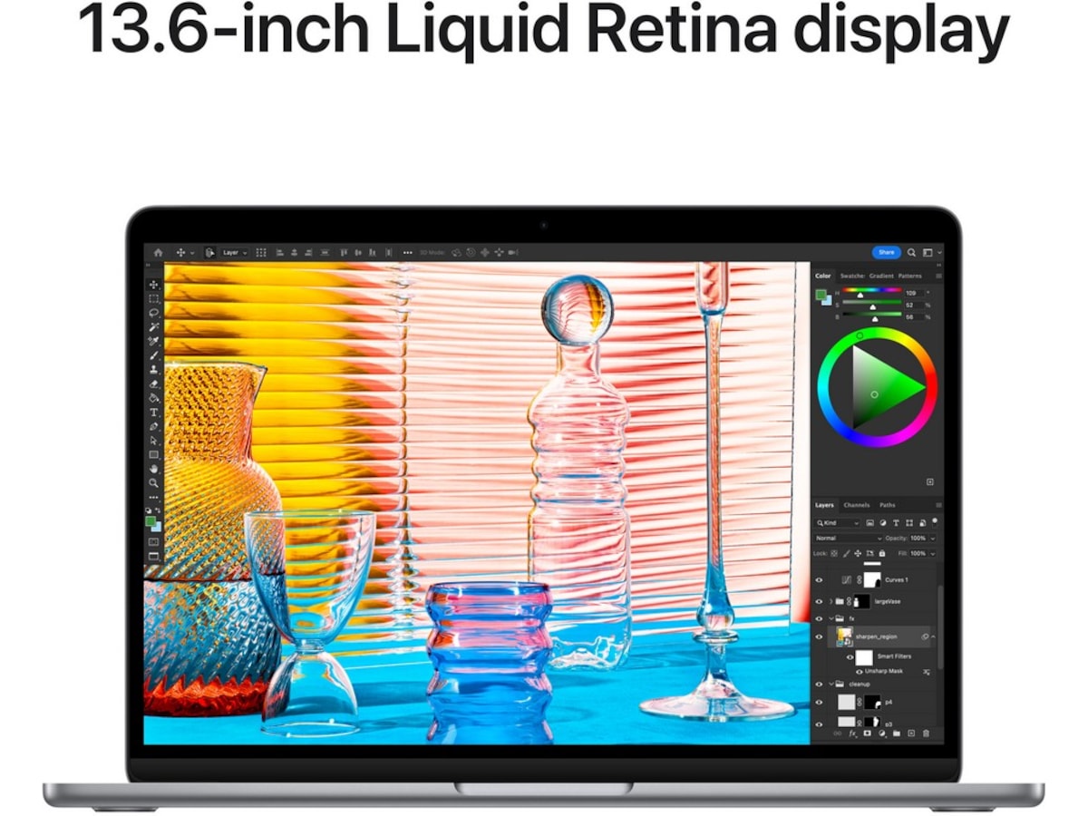 MacBook Air 13 (2022) 256GB (stellargrå) PC - Bærbar / laptop