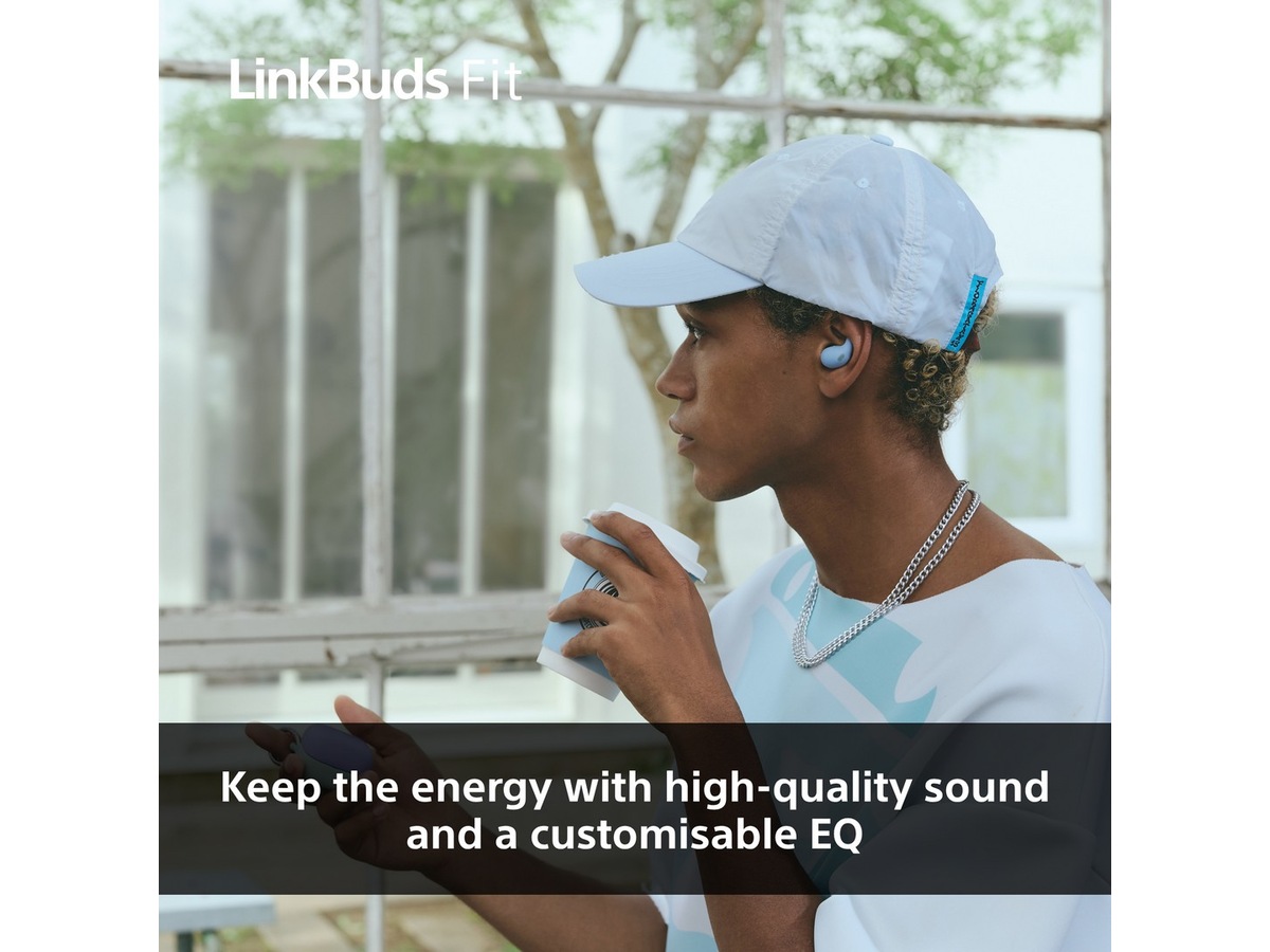 Sony Linkbuds Fit trådløse ørepropper, In-Ear (lilla) Ørepropper