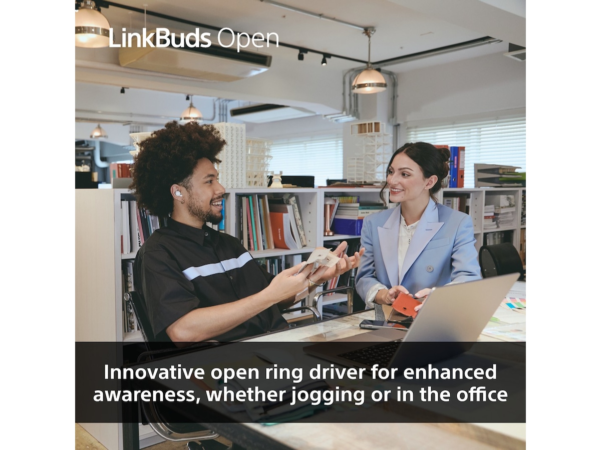 Sony Linkbuds Open True Wireless ørepropper (sort) Ørepropper