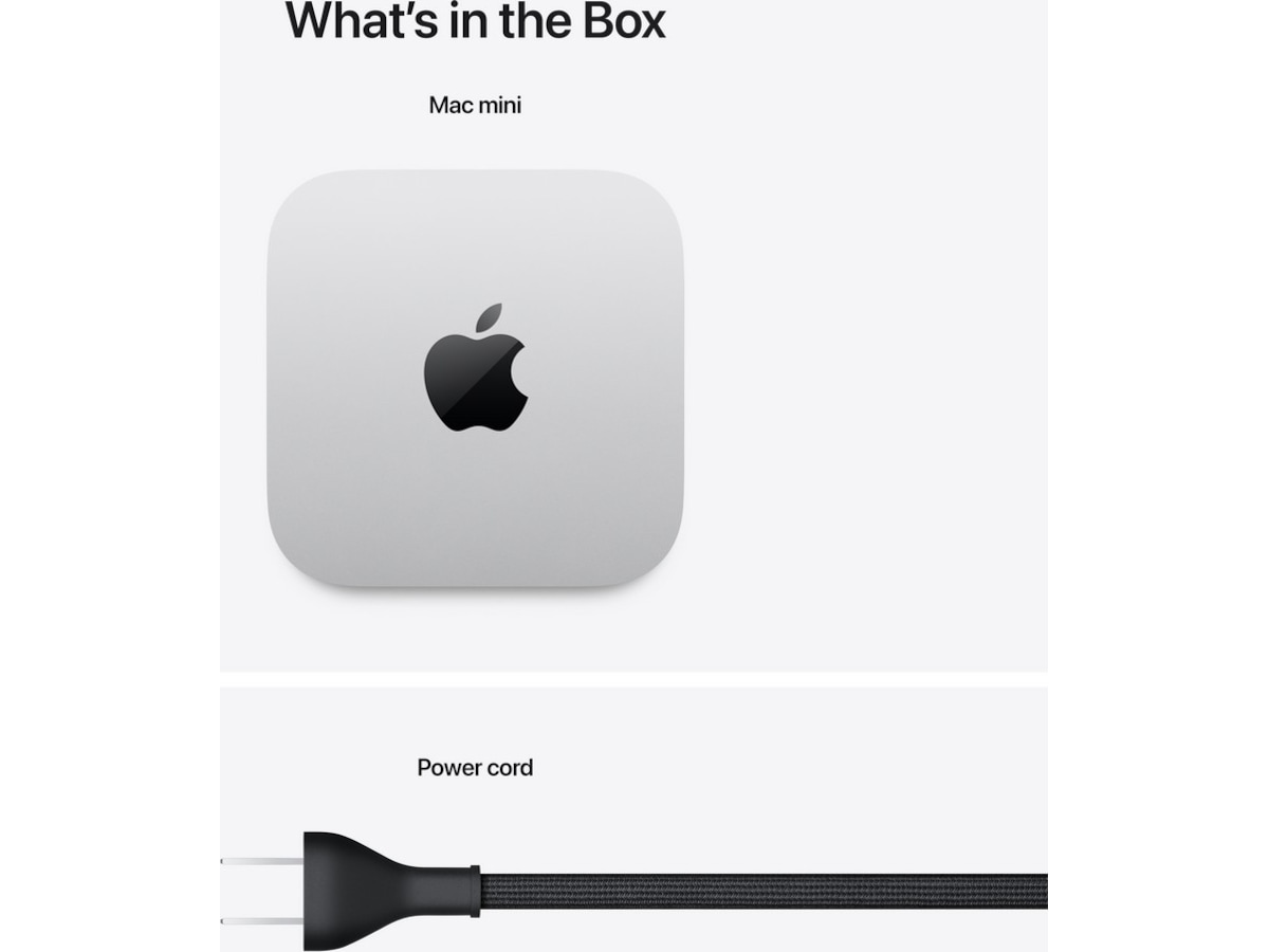 Mac Mini M4 (2024) 256GB Stasjonær PC