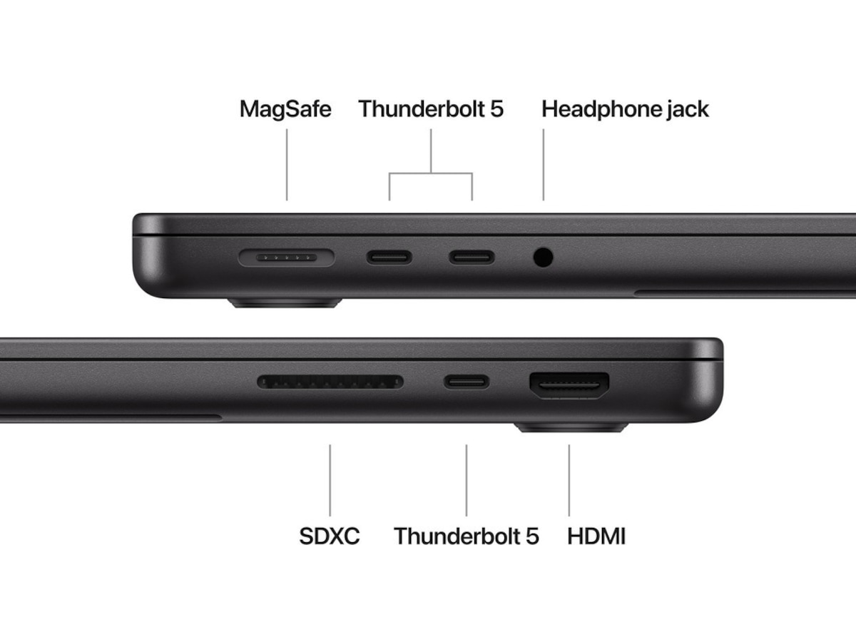 MacBook Pro 14 M4 Pro (2024) 512GB (stellarsvart) PC - Bærbar / laptop