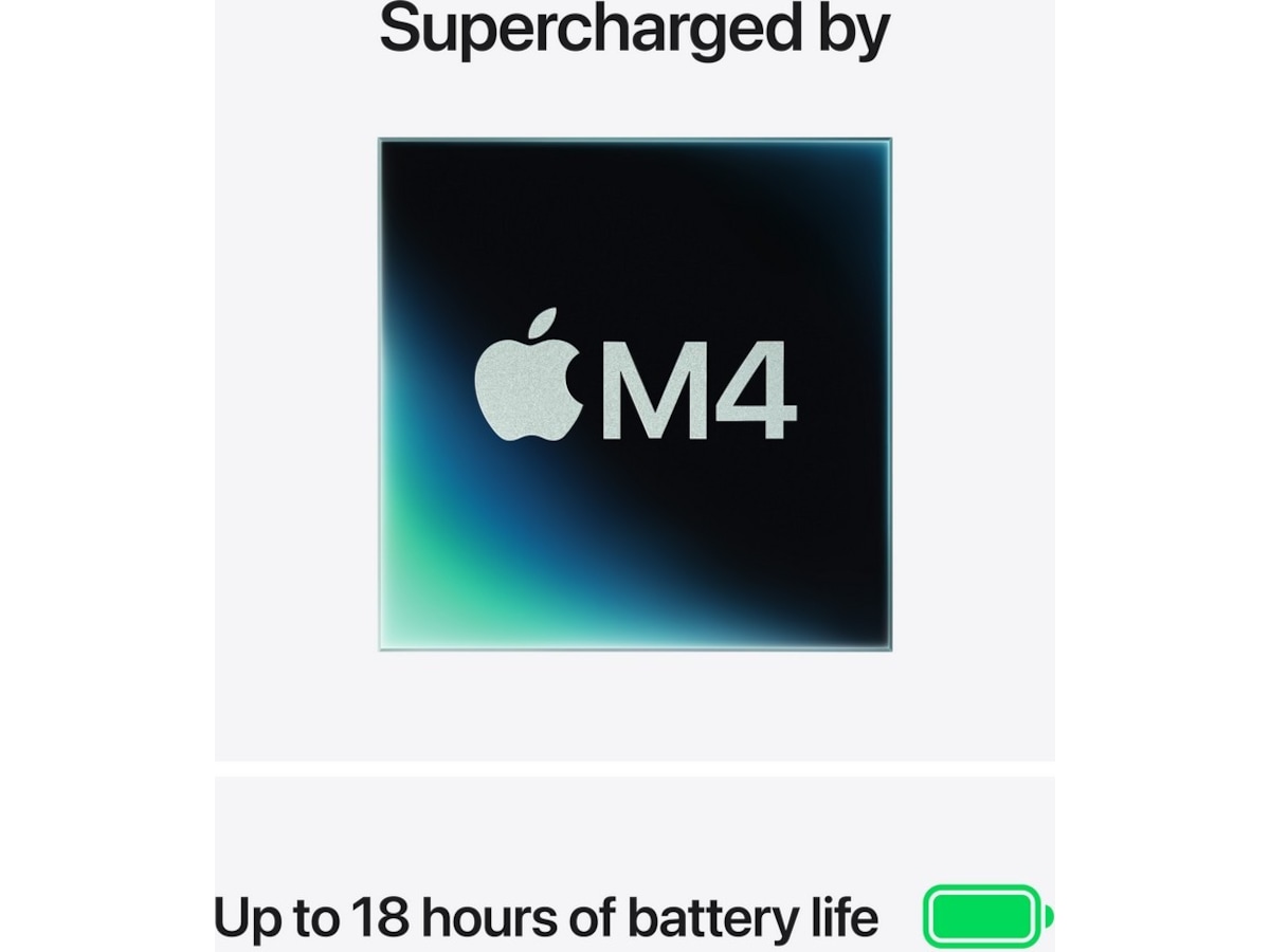 MacBook Air 13" M4 (2025) 512GB (midnatt) PC - Bærbar / laptop