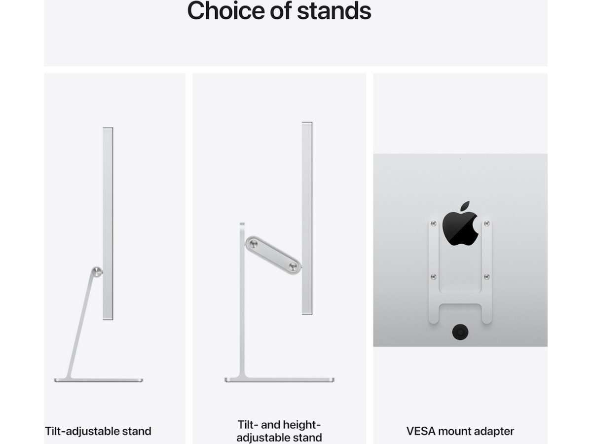 Apple Studio Display (2025) Nano-Texture Glass - VESA Mount Adapter (uten stativ) Skjermer
