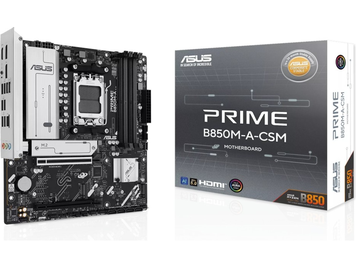 Asus PRIME B850M-A-CSM Hovedkort AMD Socket
