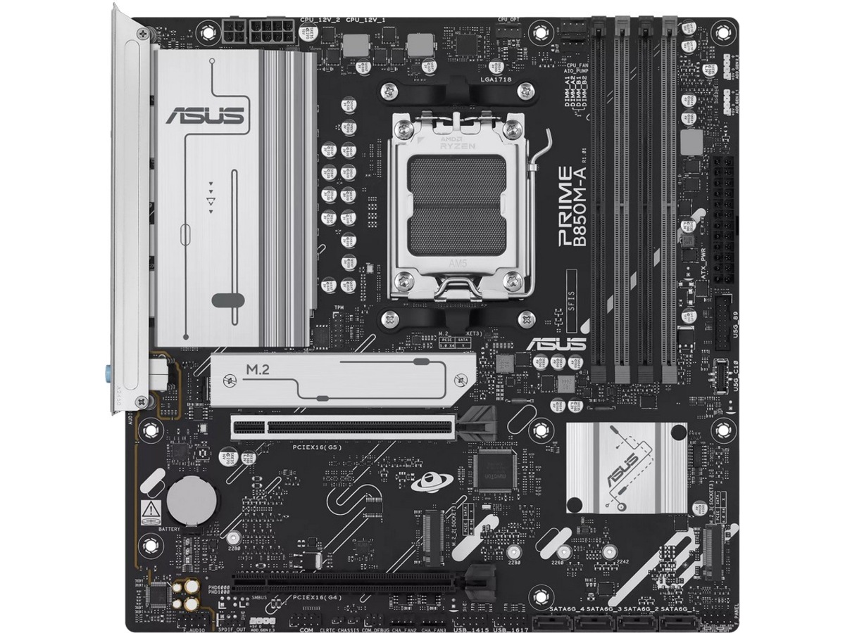 Asus PRIME B850M-A-CSM Hovedkort AMD Socket