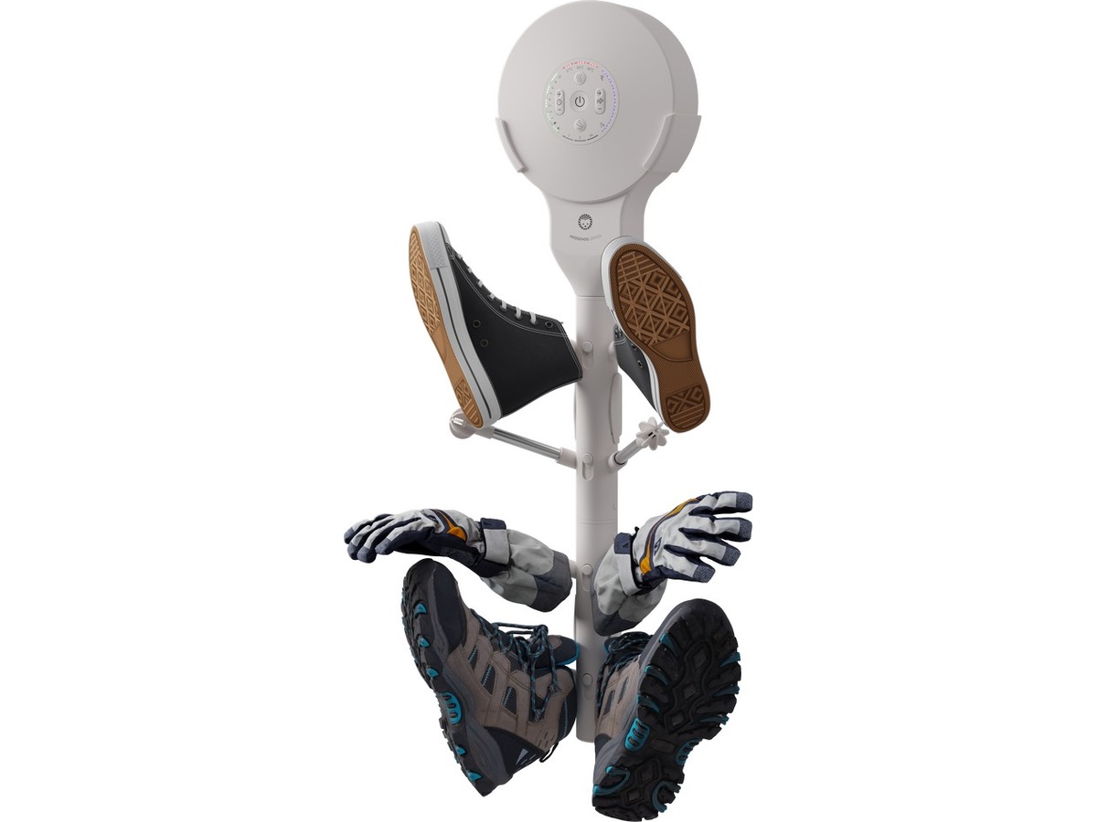 Hedgehog Wall tørkestativ (hvit) Skotørkere