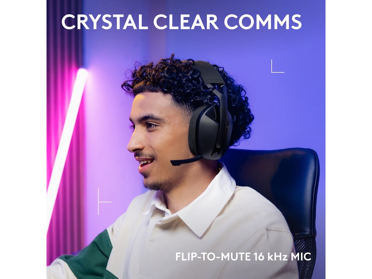 Logitech G321 Lightspeed trådløst gamingheadset (svart) Gaming headset