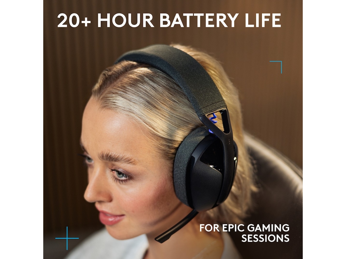 Logitech G321 Lightspeed trådløst gamingheadset (svart) Gaming headset