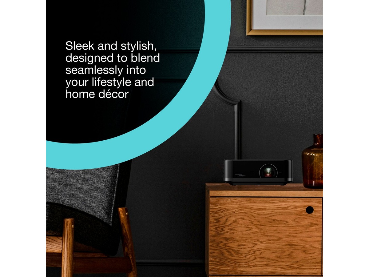 Epson Lifestudio Pop EF-62B 4K bærbar projektor (svart) Projektorer