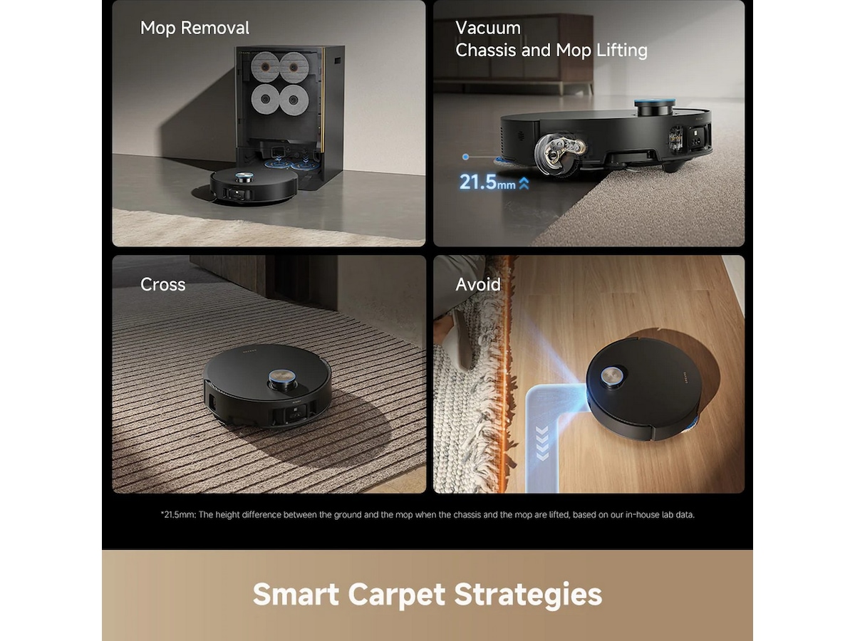 Dreame matrix 10 Ultra Robotstøvsuger  (sort) Robotstøvsugere