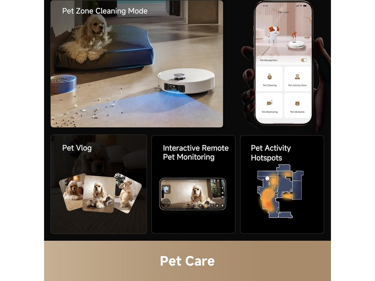 Dreame matrix 10 Ultra Robotstøvsuger  (sort) Robotstøvsugere