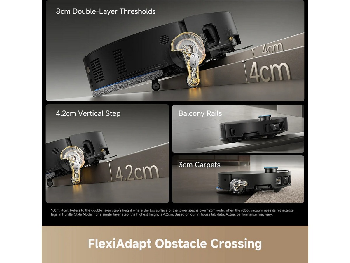 Dreame matrix 10 Ultra Robotstøvsuger  (sort) Robotstøvsugere