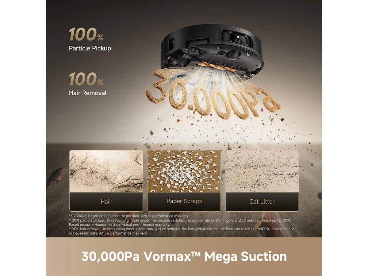 Dreame matrix 10 Ultra Robotstøvsuger  (sort) Robotstøvsugere