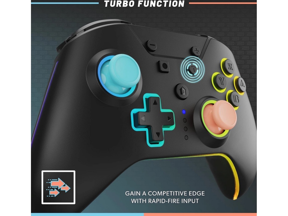 Hyperkin Armor 3 NuRival NSW2 trådløs kontroller (sort) Tilbehør