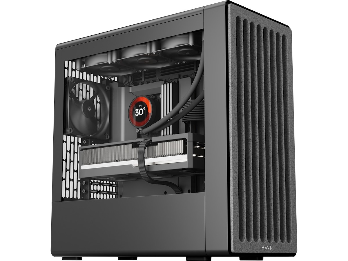 HAVN BF 360 Flow Mid Tower (svart) Midi tower