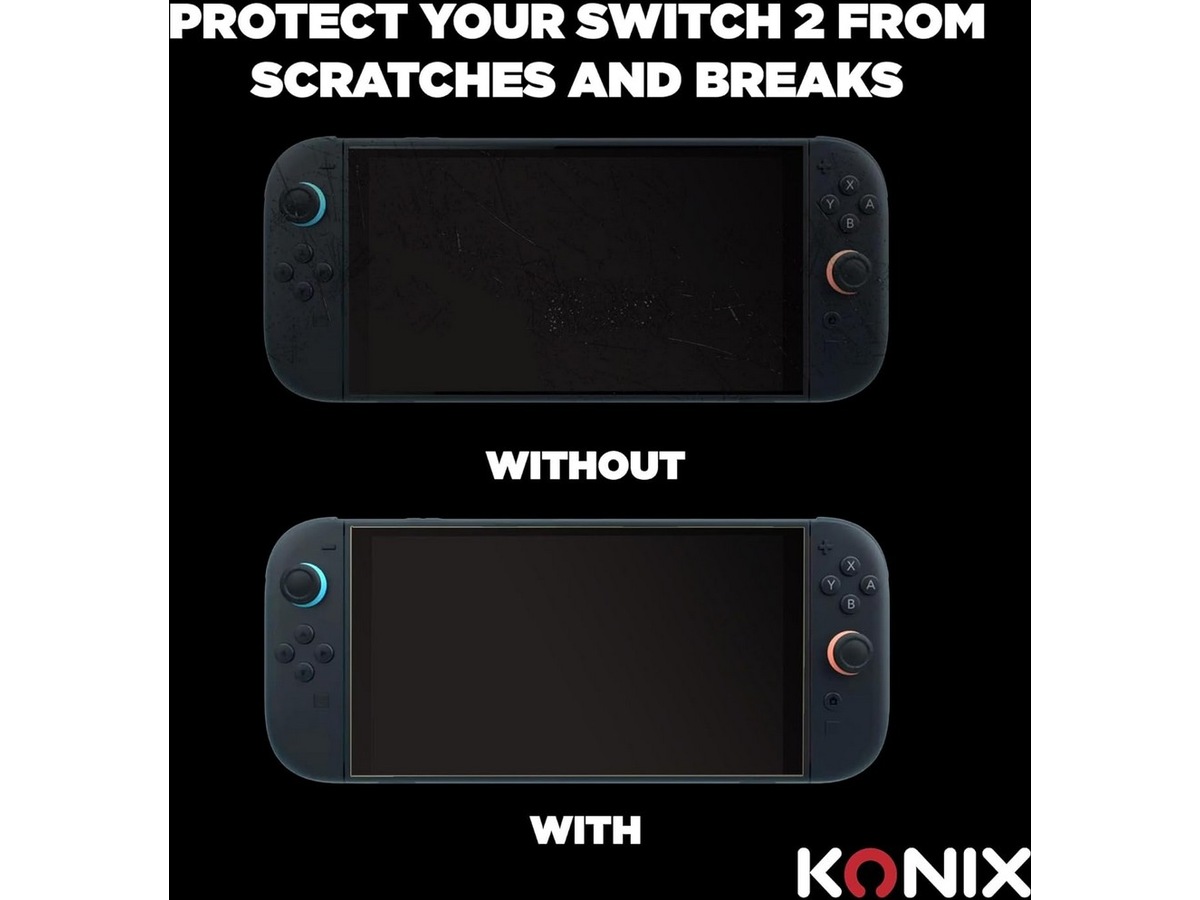 KONIX NSW2 Herdet Glass 9H Tilbehør