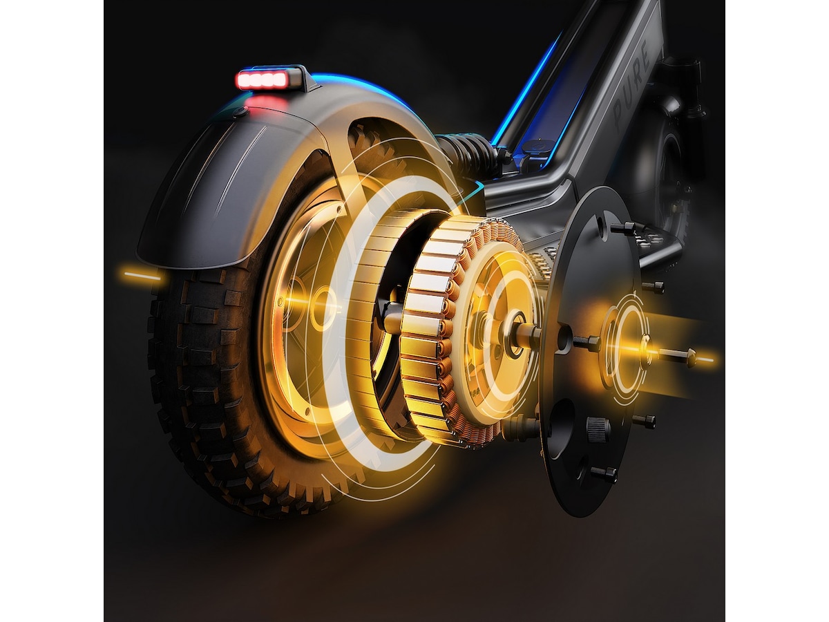 Pure Escape Ultra Max Suspension elektrisk sparkesykkel El-sparkesykler