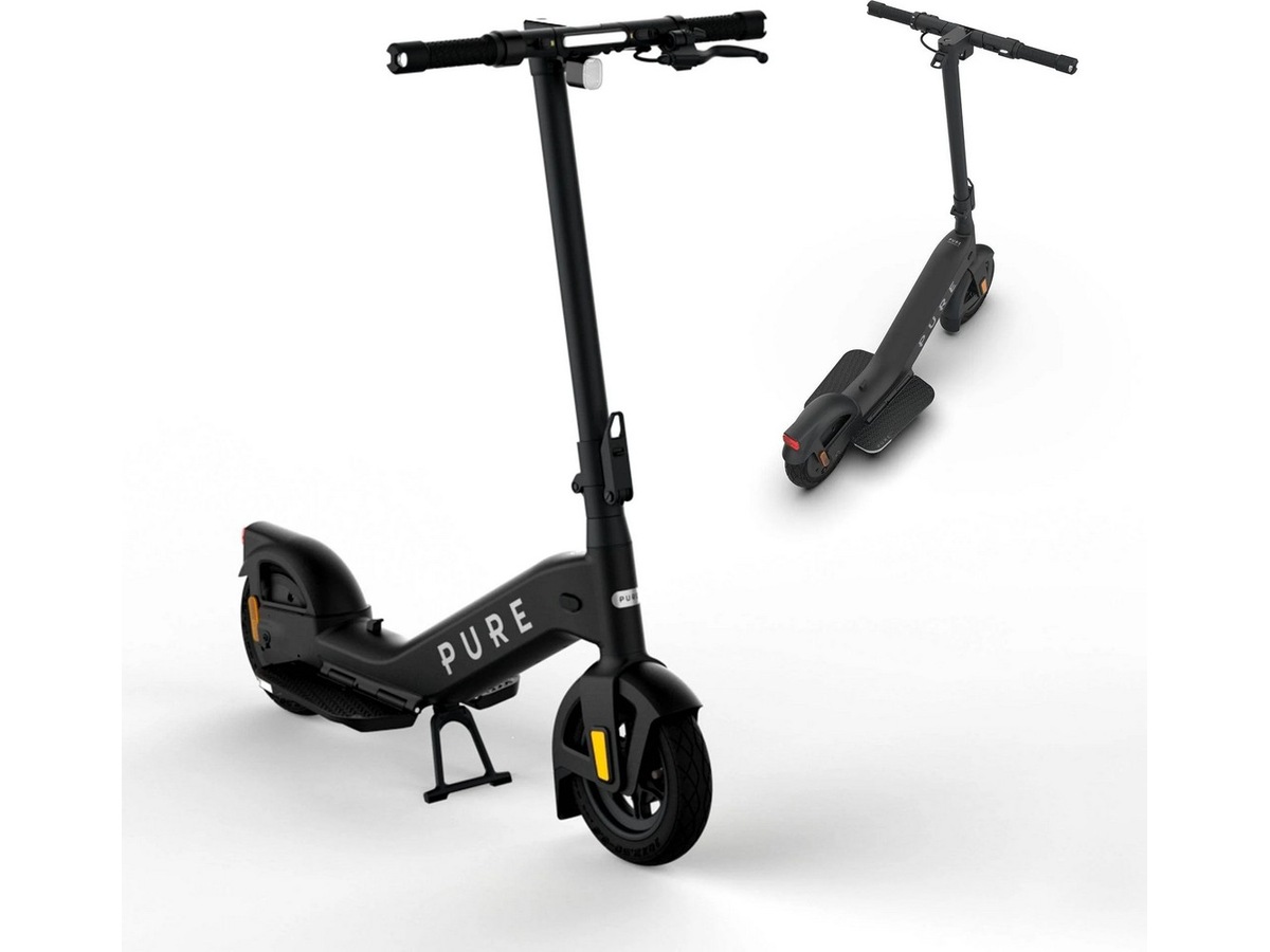 Pure Advance NO/DK Elsparkesykkel (svart) El-sparkesykler
