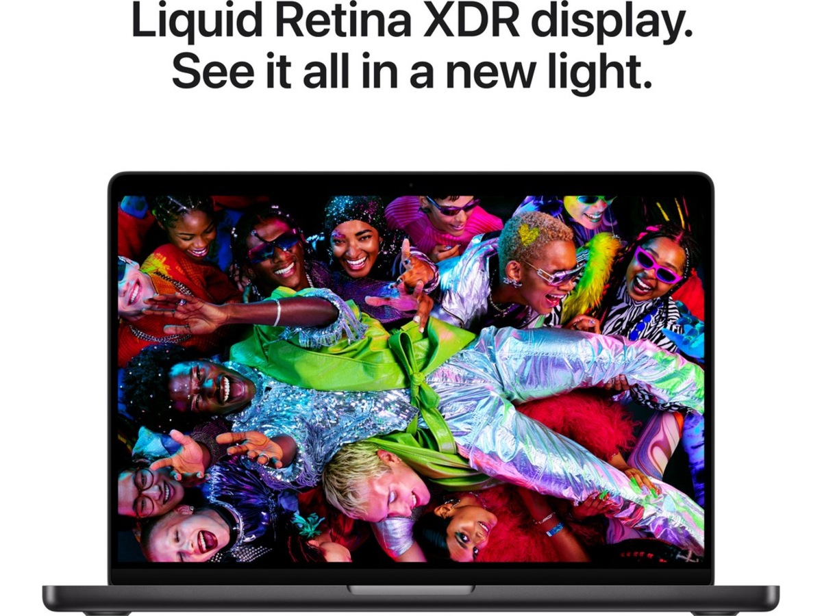 MacBook Pro 14 M5 (2025) 1TB (stellarsvart) PC - Bærbar / laptop