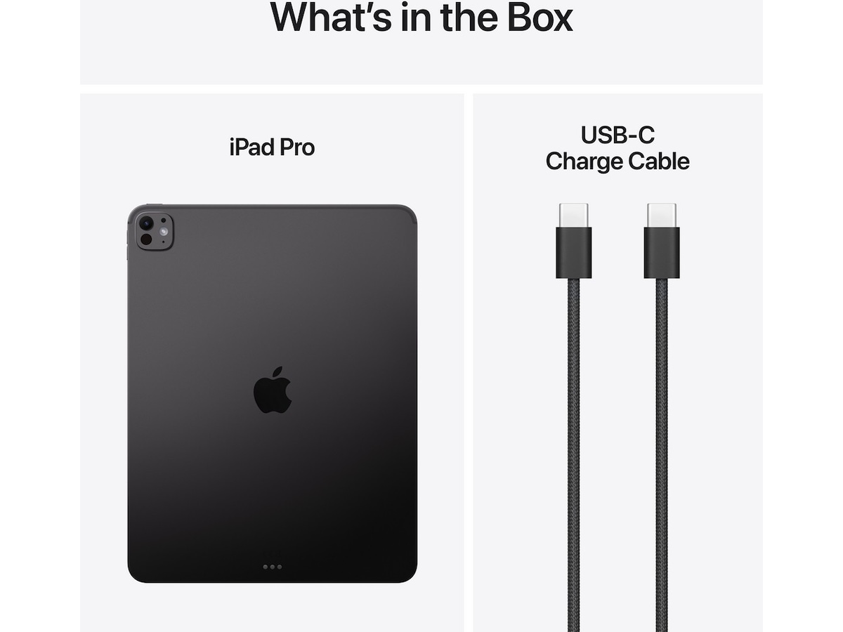 iPad Pro 13" (2025) 1TB 5G (stellarsvart) Nettbrett / iPad