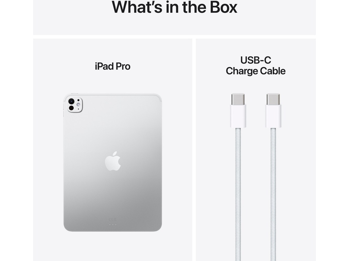 iPad Pro 11" (2025) 256GB 5G (sølv) Nettbrett / iPad