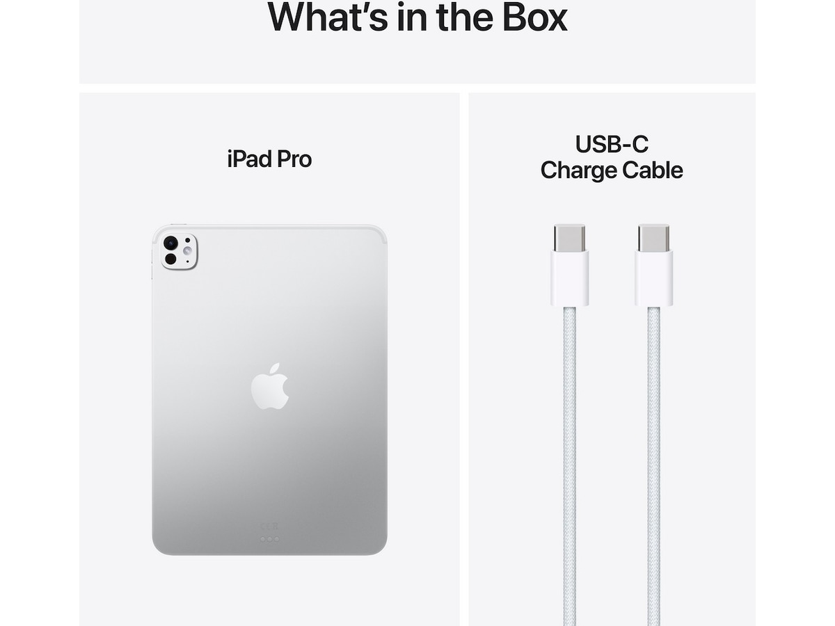 iPad Pro 11" (2025) 1TB WiFi (sølv) Nettbrett / iPad