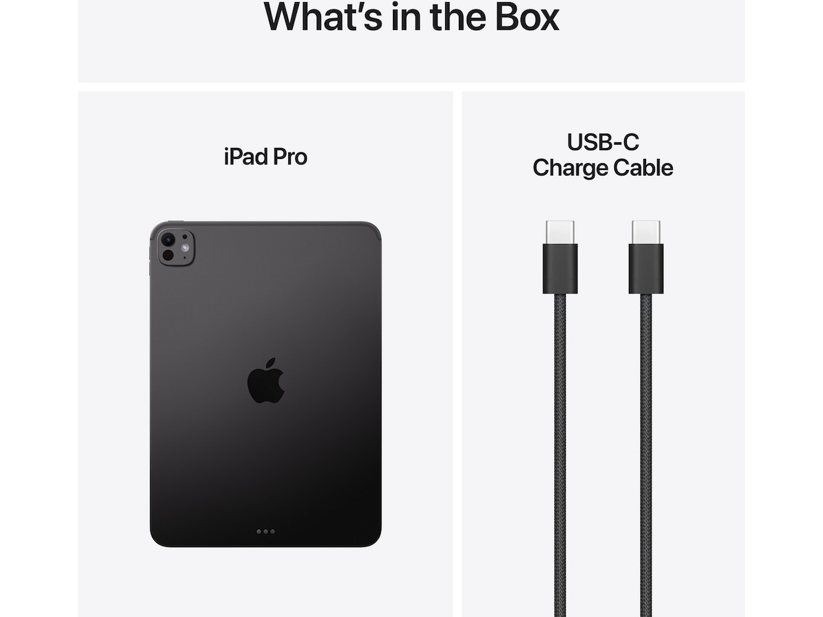 iPad Pro 11" (2025) 2TB WiFi (stellarsvart) Nettbrett / iPad