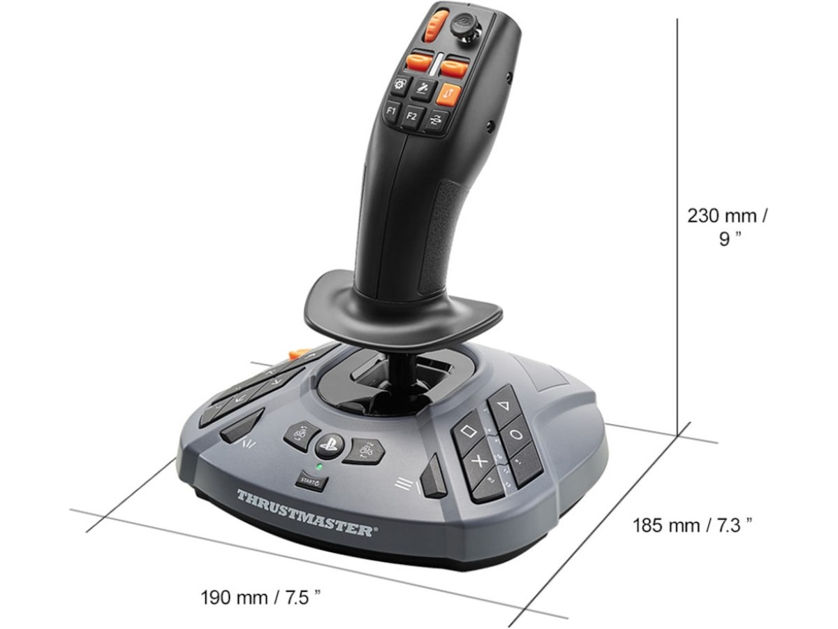 Thrustmaster Simtask Farmstick PS5 Ratt & pedaler