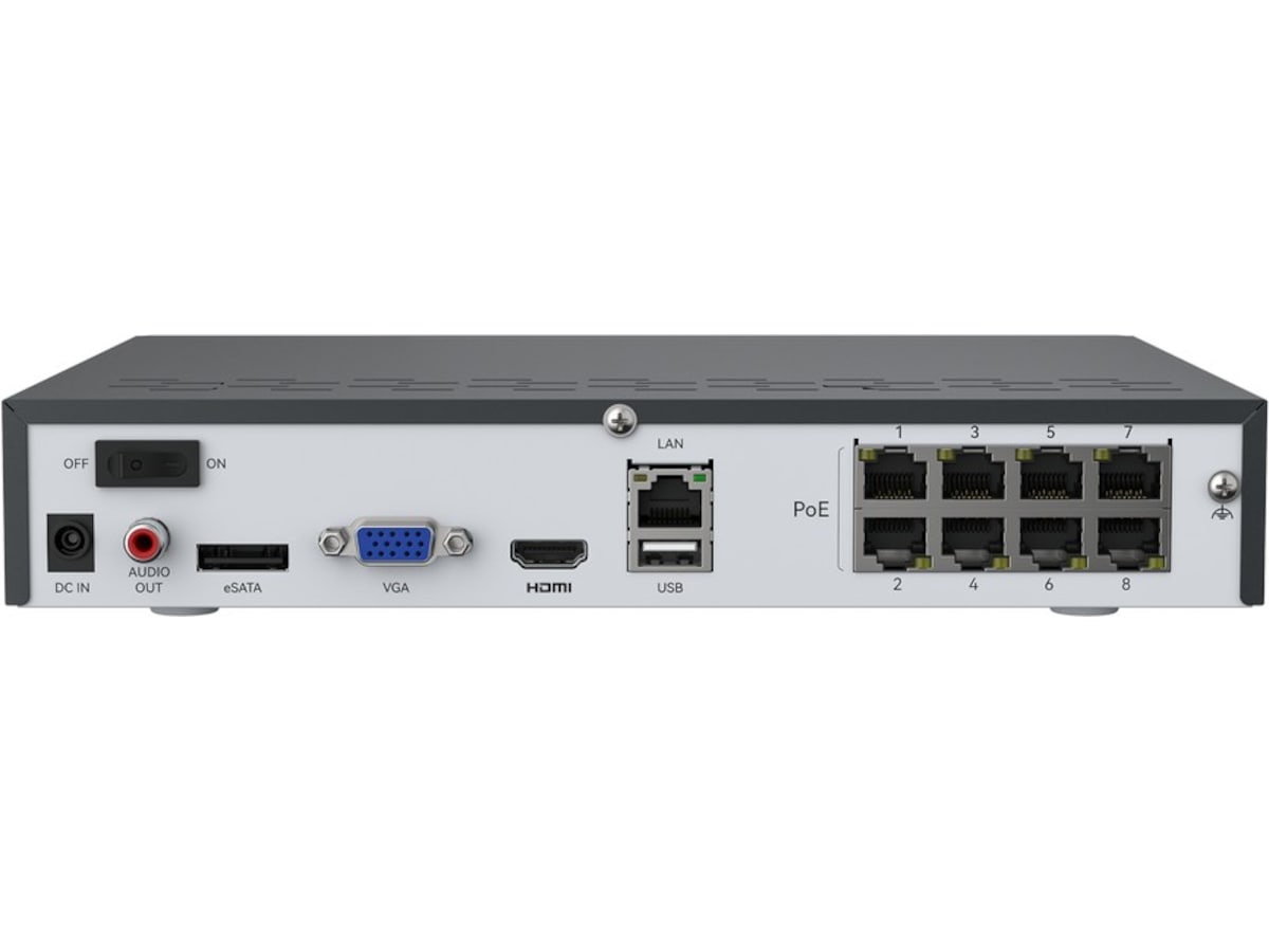 Reolink NVS8 8-Channel NVR + 2TB HDD Overvåkningskameraer