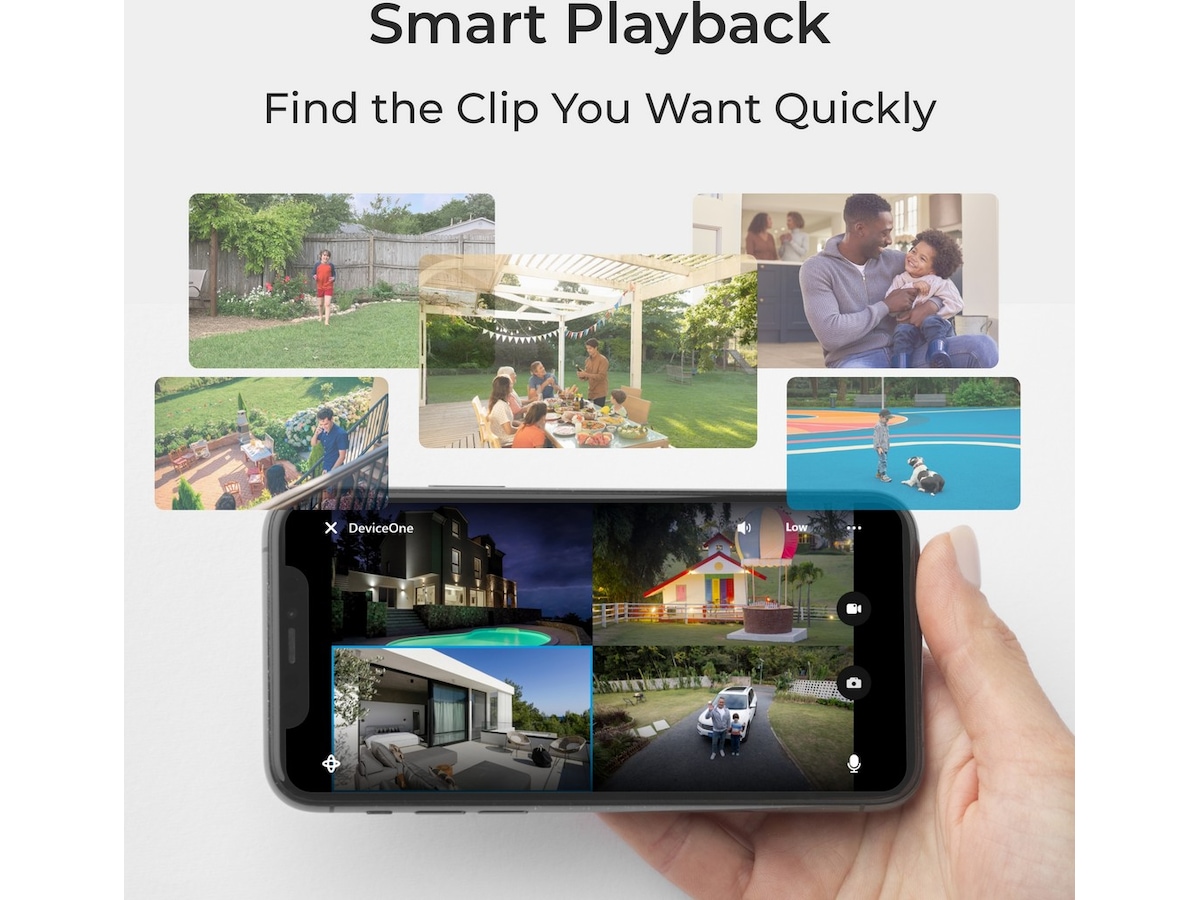 Reolink NVS8 8-Channel NVR + 2TB HDD Overvåkningskameraer