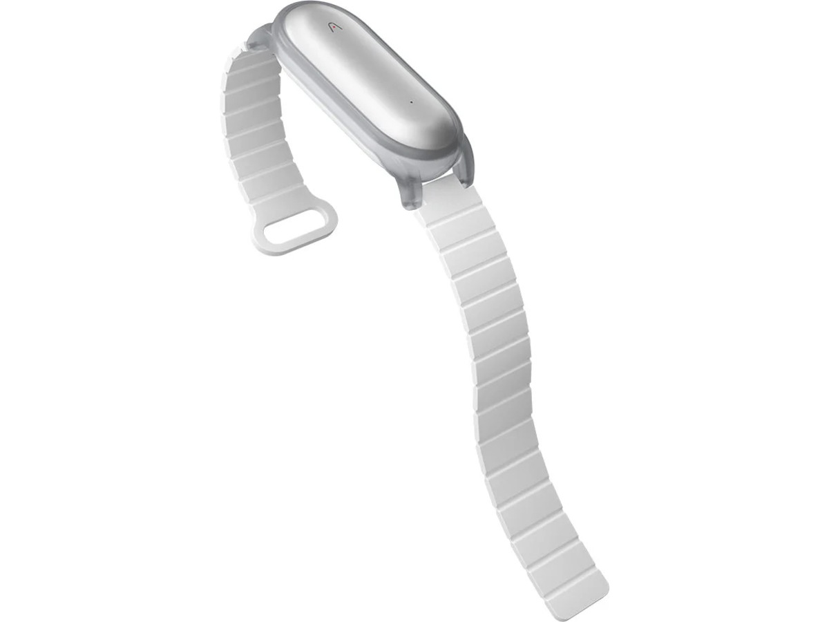 PLAUD NotePin Smart bærbar AI-opptaker (sølv) Veggfeste & tilbehør lyd