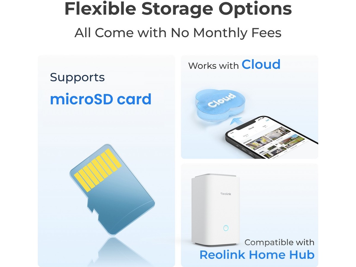 Reolink Video Dørklokke WiFi (svart) Ringeklokker