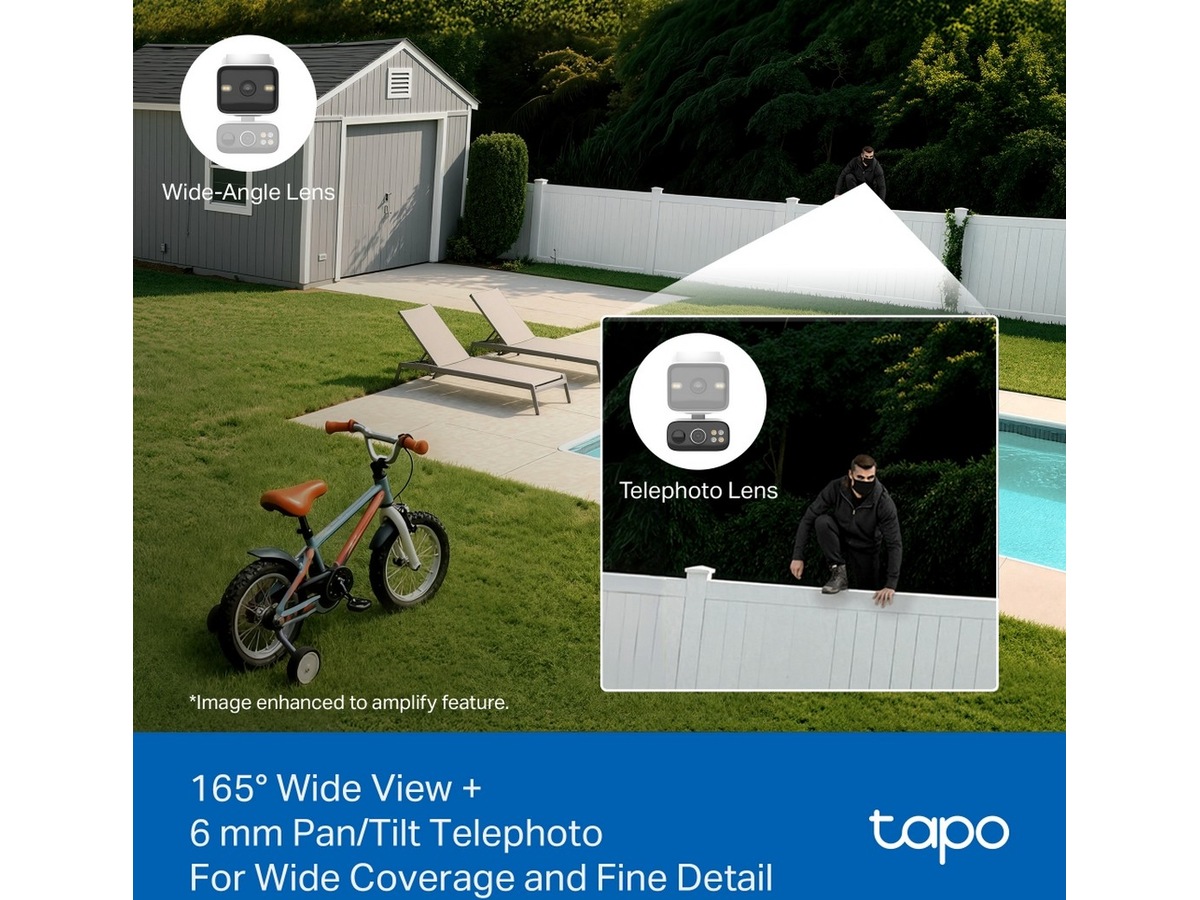 TP-Link Tapo C645D KIT solcelledrevet sikkerhetskamera Overvåkningskameraer
