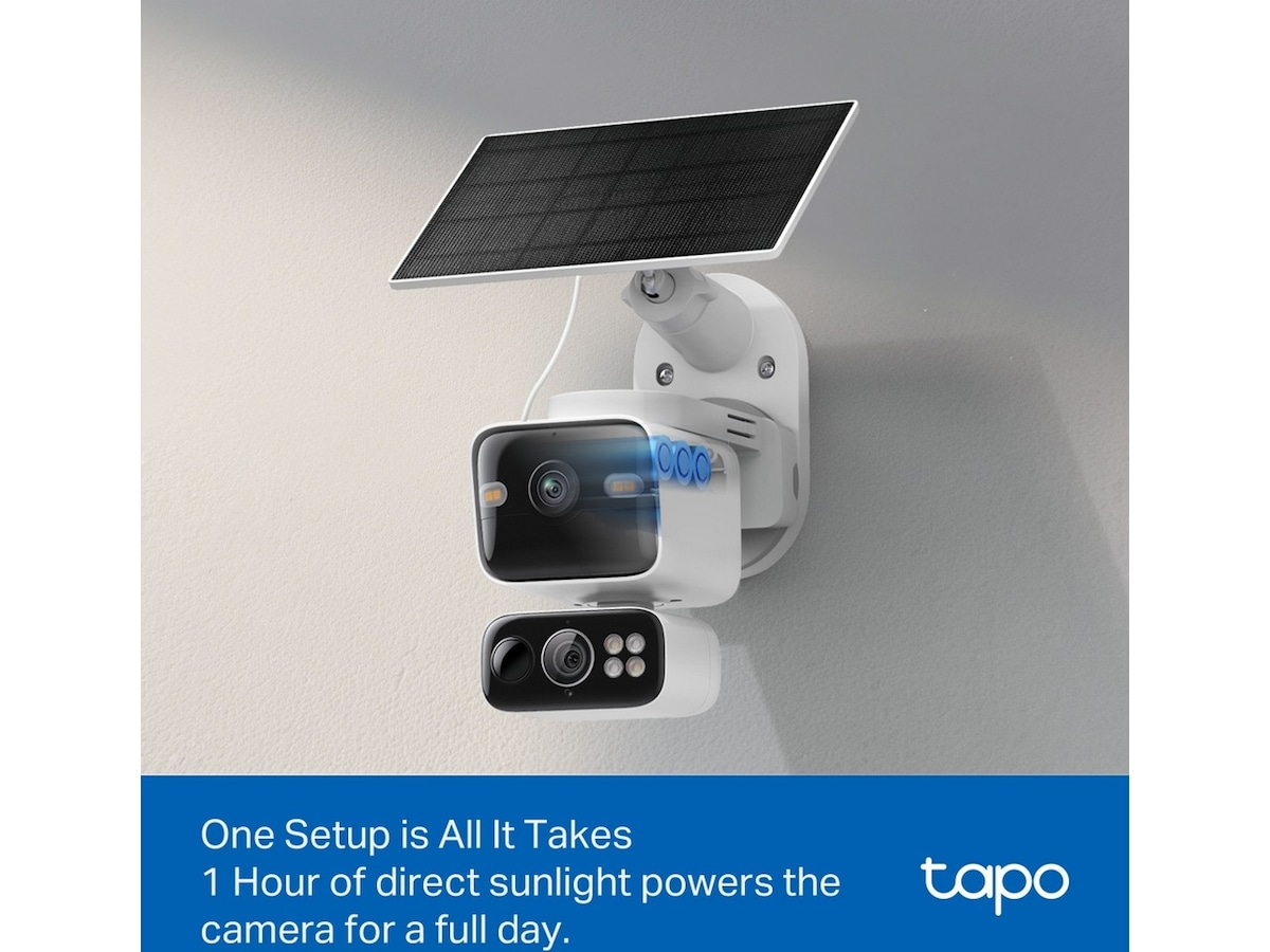 TP-Link Tapo C645D KIT solcelledrevet sikkerhetskamera Overvåkningskameraer
