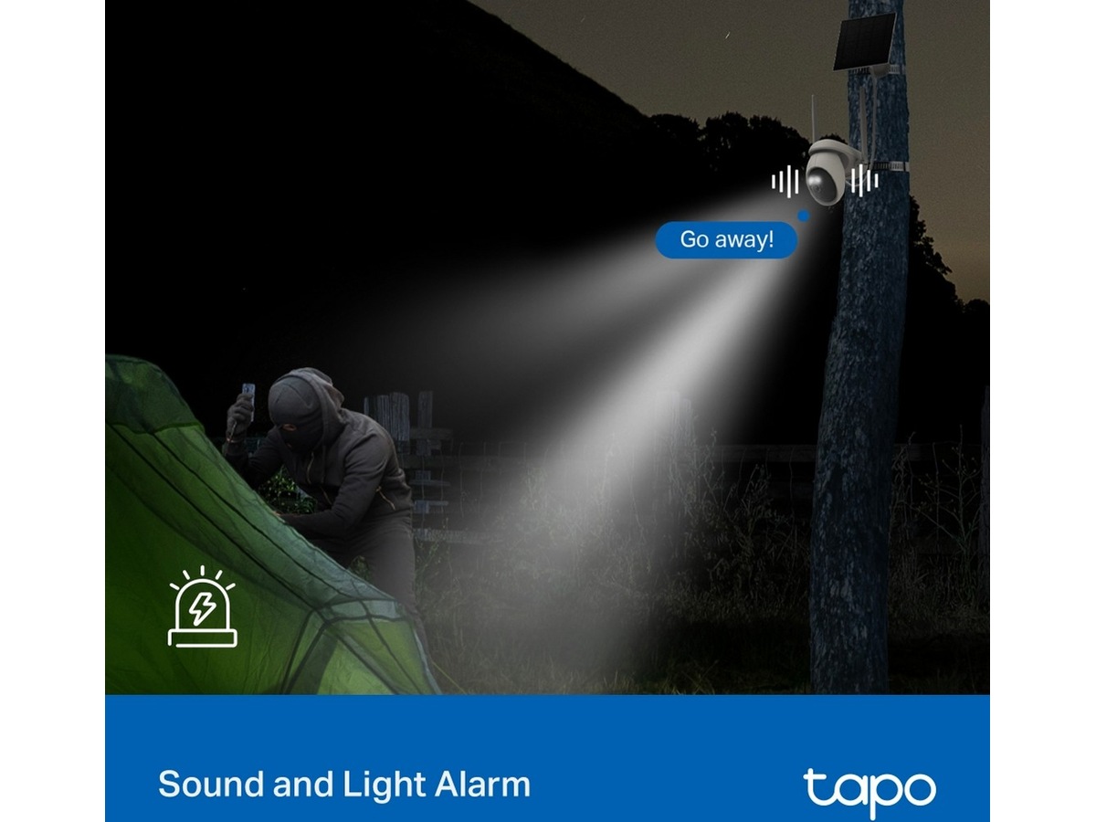 TP-Link Tapo C665G KIT solcelledrevet Wi-Fi/4G sikkerhetskamera Overvåkningskameraer