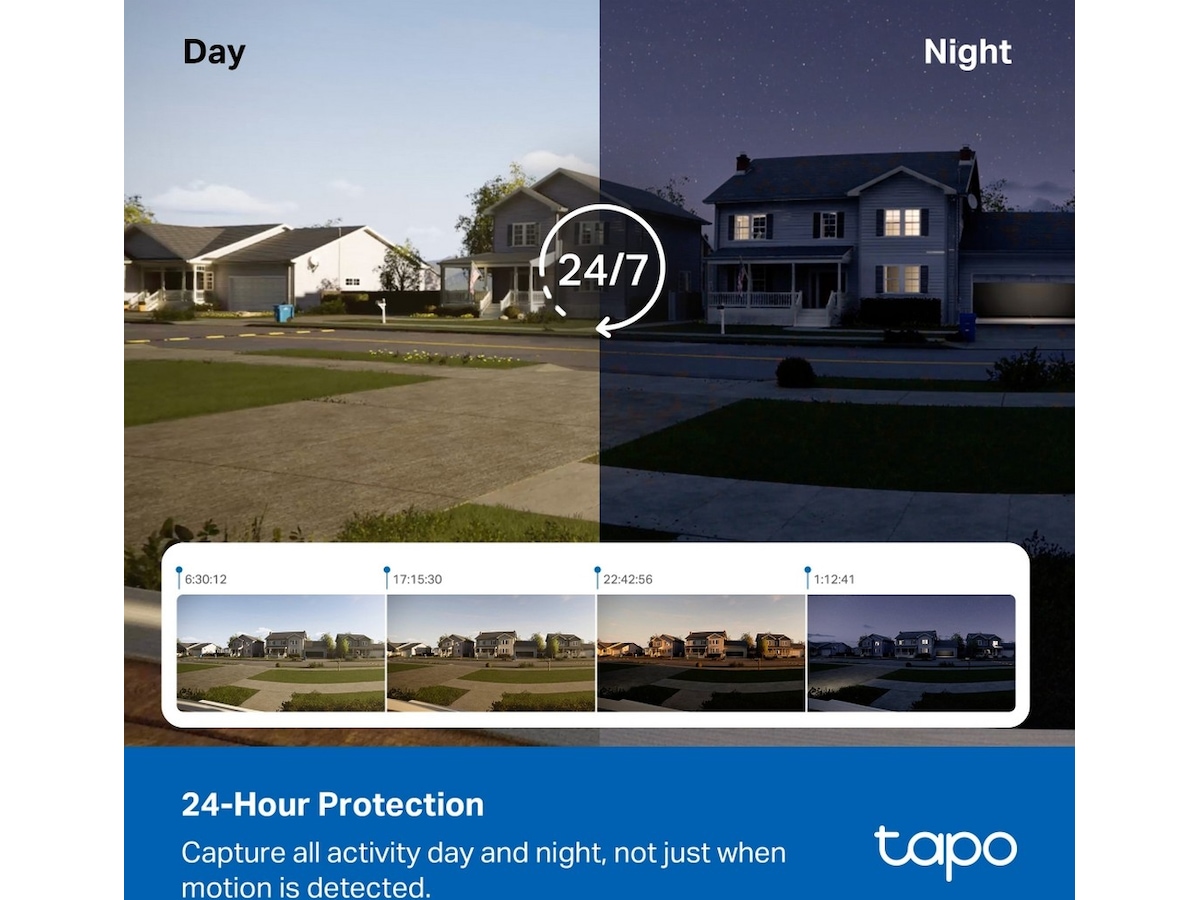 TP-Link Tapo C665G KIT solcelledrevet Wi-Fi/4G sikkerhetskamera Overvåkningskameraer