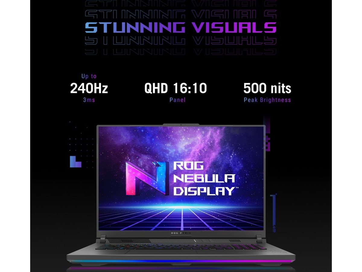 ASUS ROG Strix G18 18" 2.5K 240 Hz Gaming laptop