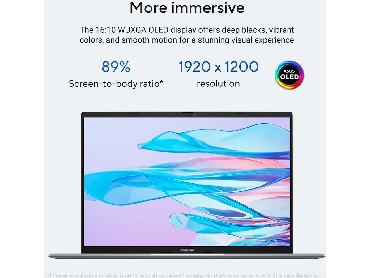 ASUS Vivobook S 16 K3607AA 16" WUXGA OLED PC - Bærbar / laptop