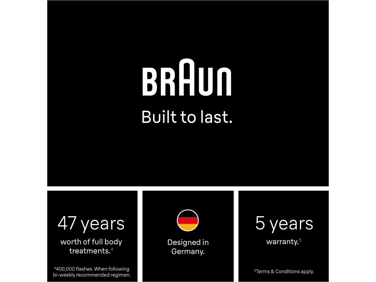 Braun IPL Skin i·expert PL7431 Epilator & IPL-hårfjerning