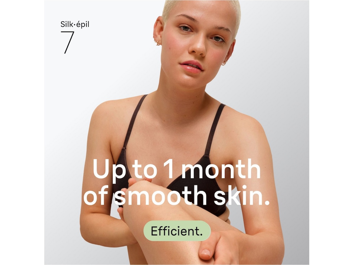 Braun Silk·épil 7 (sølv) Epilator & IPL-hårfjerning