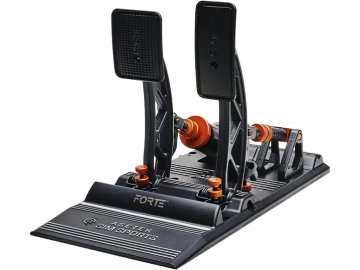 Asetek Forte Sim Racing Pedaler Bremse & Gass Ratt & pedaler