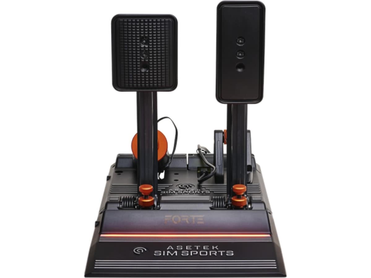 Asetek Forte Sim Racing Pedaler Bremse & Gass Ratt & pedaler