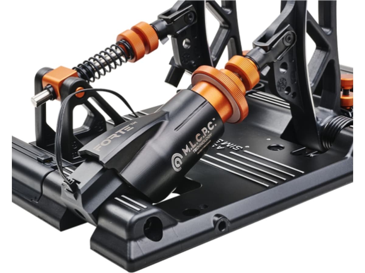 Asetek Forte Sim Racing Pedaler Bremse & Gass Ratt & pedaler