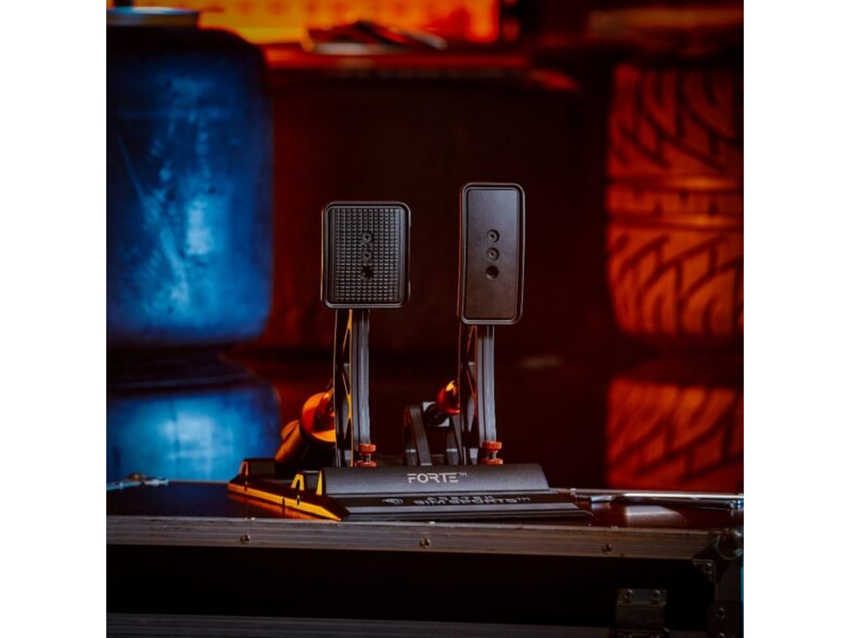 Asetek Forte Sim Racing Pedaler Bremse & Gass Ratt & pedaler