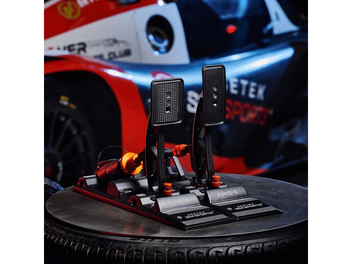 Asetek Forte S-Series Bremse og Gass Ratt & pedaler