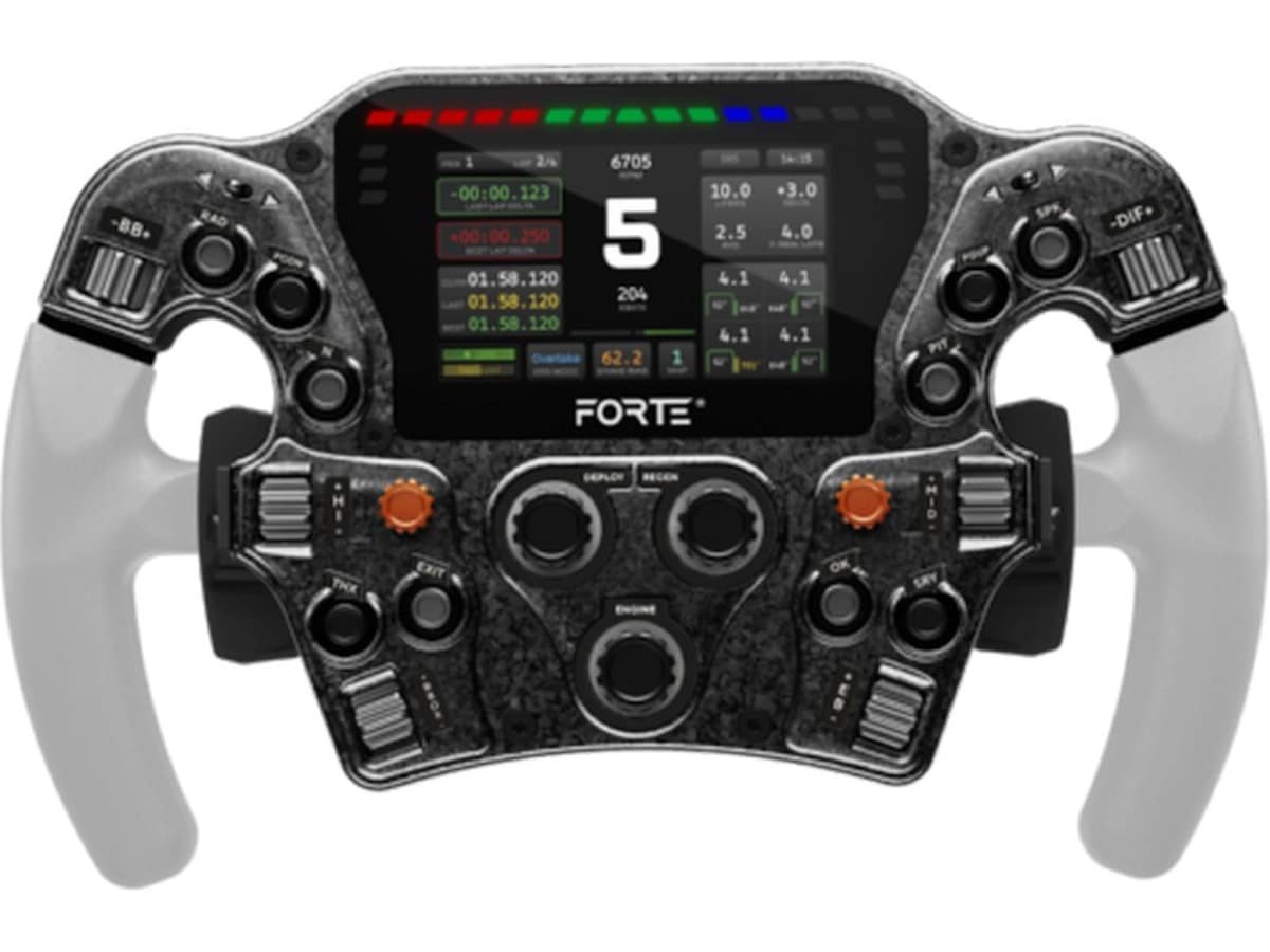 Asetek Forte Formula Pro Steering Wheel Ratt & pedaler