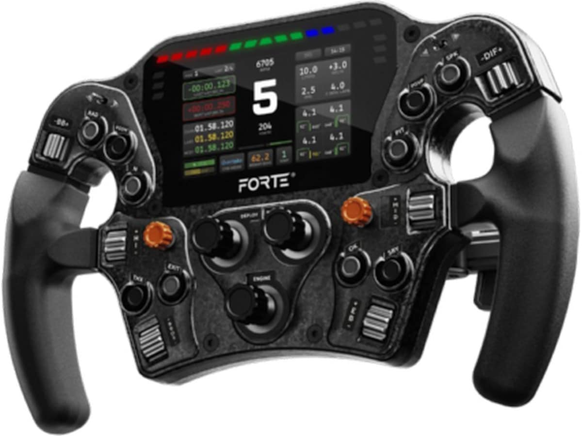 Asetek Forte Formula Pro Steering Wheel Ratt & pedaler