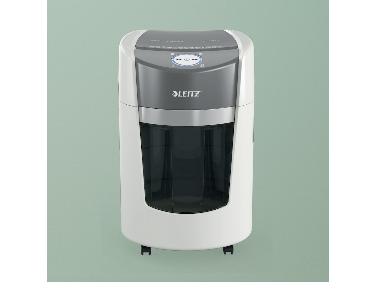 Leitz Makuleringsmaskin IQ OptiMax Small Office 350 Mikrokutt P5 Makuleringsmaskiner