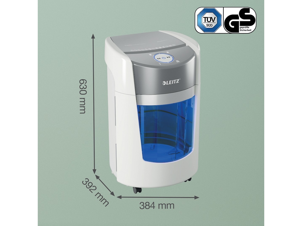 Leitz Makuleringsmaskin IQ OptiMax Small Office 350 Mikrokutt P5 Makuleringsmaskiner